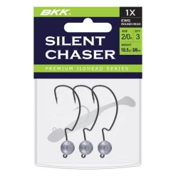 Têtes Plombées BKK Silent Chaser Ewg Round Head H2/0 (x3)