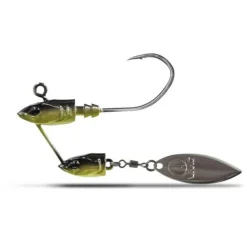 Têtes Plombées Underspin VMC Twin Jig Green (x2)