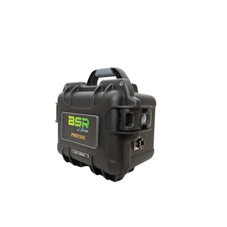 Valise BSR PRESTIGE LifePo4 Gen3 12V/100Ah +chargeur non étanche 10A